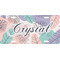 Coconut and Leaves Front License Plate (Personalized)