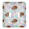 Coconut and Leaves Light Switch Cover (2 Toggle Plate)