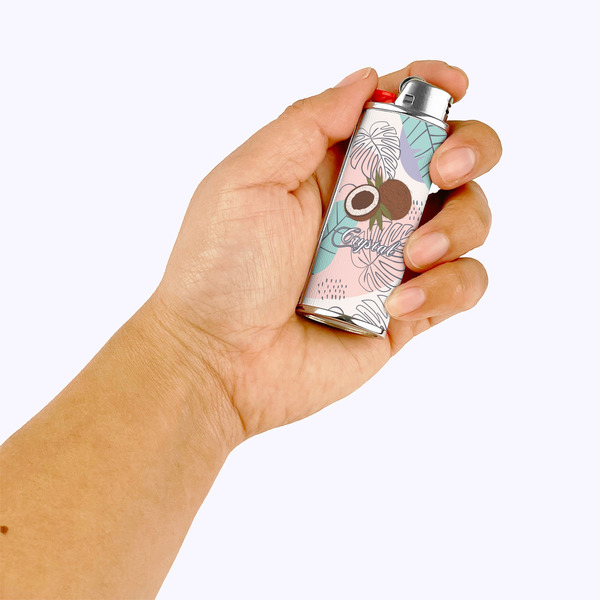 Coconut and Leaves Lighter Case - LIFESTYLE