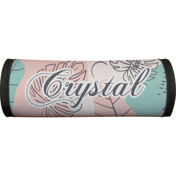 Coconut and Leaves Luggage Handle Wrap