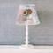 Coconut and Leaves Poly Film Empire Lampshade - Lifestyle