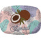 Coconut and Leaves Melamine Platter (Personalized)