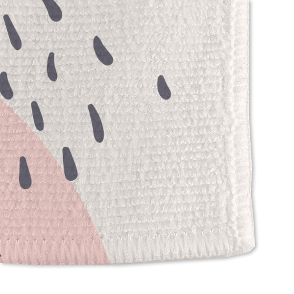 Coconut and Leaves Microfiber Dish Towel - DETAIL