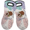 Coconut and Leaves Neoprene Oven Mitts - Set of 2 w/ Name or Text