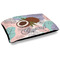 Coconut and Leaves Dog Bed w/ Name or Text