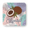 Coconut and Leaves Paper Coasters - Approval