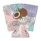 Coconut and Leaves Party Cup Sleeves - with bottom - FRONT