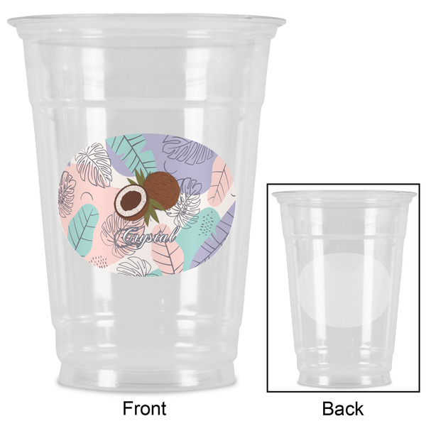Coconut and Leaves Party Cups - 16oz - Approval