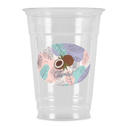 Coconut and Leaves Party Cups - 16oz (Personalized)