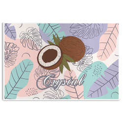 Coconut and Leaves Disposable Paper Placemats (Personalized)