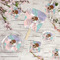 Coconut and Leaves Party Supplies Combination Image - All items - Plates, Coasters, Fans