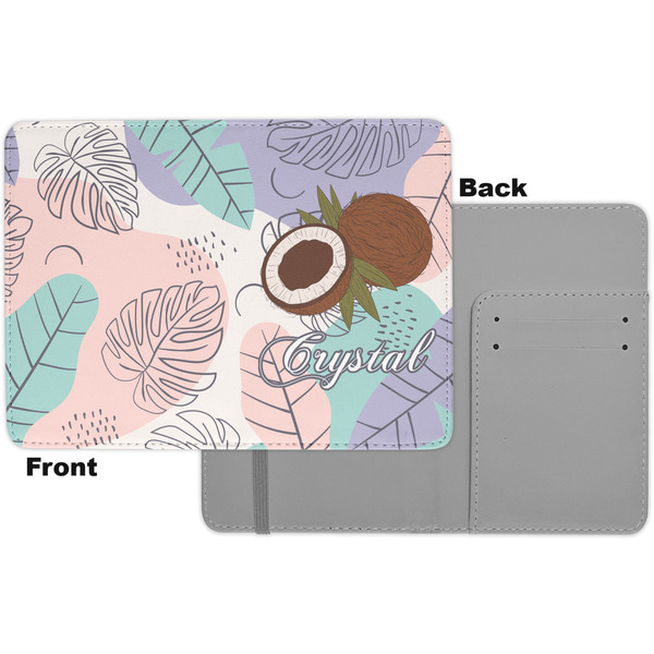 Coconut and Leaves Passport Holder - Apvl