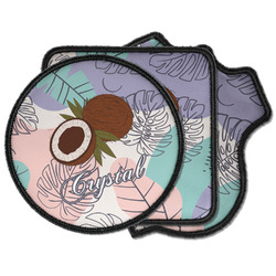 Coconut and Leaves Iron on Patches (Personalized)