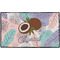 Coconut and Leaves Door Mat - 60"x36" w/ Name or Text