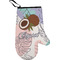 Coconut and Leaves Right Oven Mitt w/ Name or Text