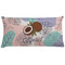 Coconut and Leaves Pillow Case - King w/ Name or Text