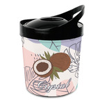 Coconut and Leaves Plastic Ice Bucket (Personalized)