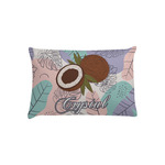 Coconut and Leaves Pillow Case - Toddler w/ Name or Text