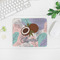 Coconut and Leaves Rectangular Mouse Pad - LIFESTYLE 2