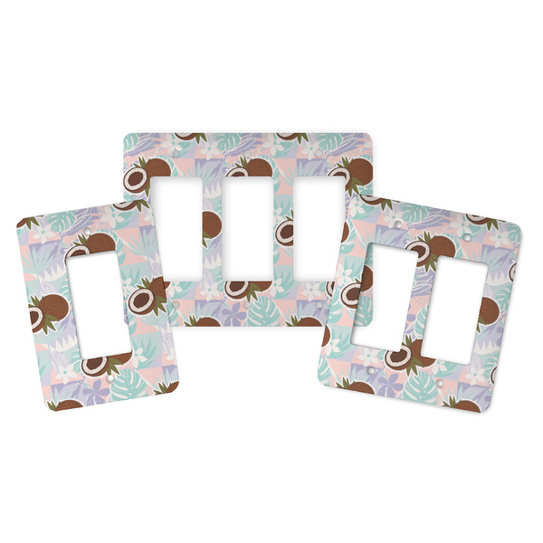 Coconut and Leaves Rocker Light Switch Covers - Parent - ALL VARIATIONS