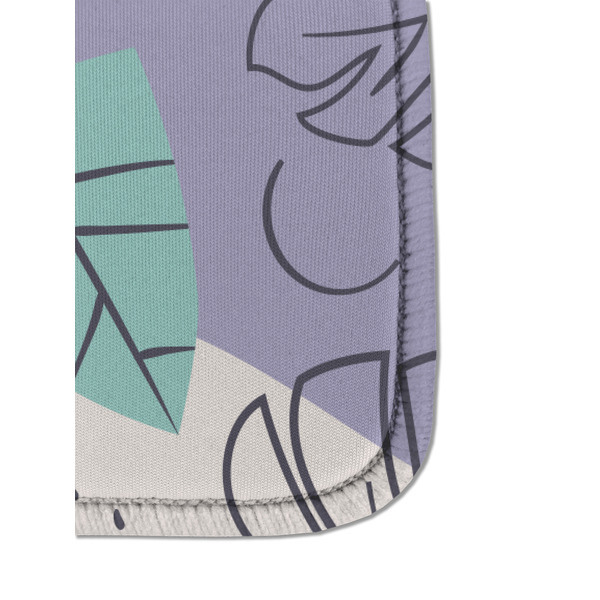 Coconut and Leaves Sanitizer Holder Keychain - Detail