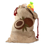Coconut and Leaves Santa Sack