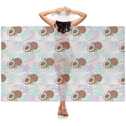 Coconut and Leaves Sheer Sarong