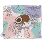 Coconut and Leaves Security Blanket - Single Sided (Personalized)