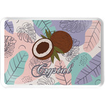Coconut and Leaves Serving Tray w/ Name or Text