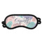 Coconut and Leaves Sleeping Eye Masks - Front View