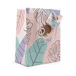 Coconut and Leaves Small Gift Bag (Personalized)