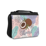 Coconut and Leaves Toiletry Bag - Small (Personalized)