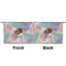 Coconut and Leaves Small Zipper Pouch Approval (Front and Back)