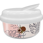 Coconut and Leaves Snack Container (Personalized)