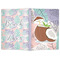 Coconut and Leaves Soft Cover Journal - Apvl