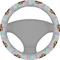 Coconut and Leaves Steering Wheel Cover