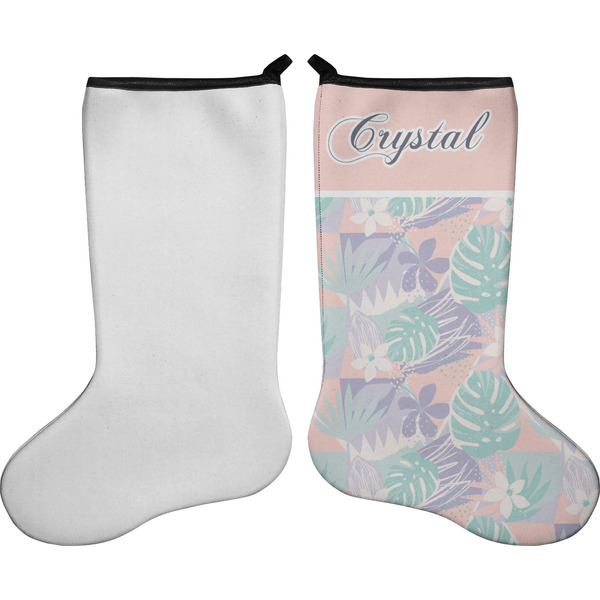 Coconut and Leaves Stocking - Single-Sided - Approval