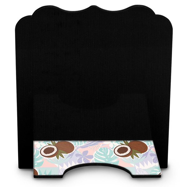 Coconut and Leaves Stylized Tablet Stand - Back