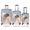 Coconut and Leaves Suitcase Set 1 - APPROVAL