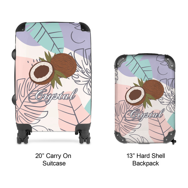 Coconut and Leaves Suitcase Set 4 - APPROVAL