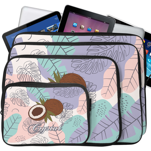 Coconut and Leaves Tablet & Laptop Case Sizes