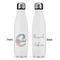 Coconut and Leaves Tapered Water Bottle - Apvl
