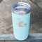 Coconut and Leaves Teal Polar Camel Tumbler - 20oz - Angled