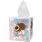 Coconut and Leaves Tissue Box Cover w/ Name or Text