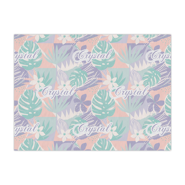 Custom Coconut and Leaves Tissue Paper Sheets - Large - Heavyweight (Personalized)