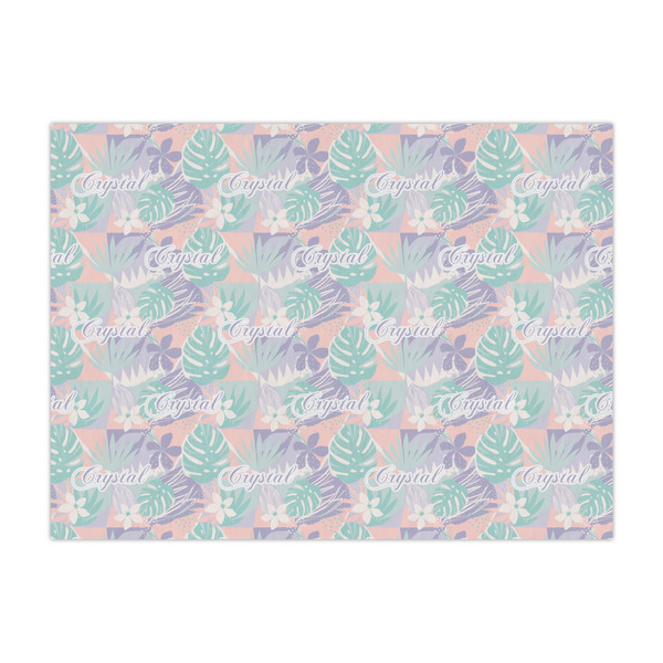 Custom Coconut and Leaves Tissue Paper Sheets (Personalized)