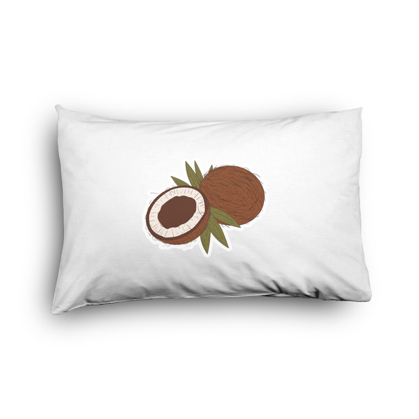 Custom Coconut and Leaves Pillow Case - Graphic (Personalized)