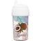 Coconut and Leaves Toddler Sippy Cup (Personalized)