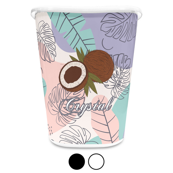 Coconut and Leaves Trash Can Aggregate