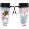 Coconut and Leaves Travel Mug with Black Handle - Approval